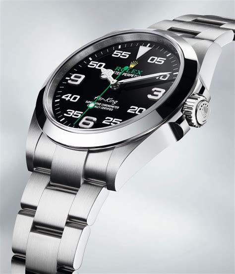 rolex air king nuovo listino|rolex air king history.